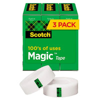 Thumbnail for Scotch® Magic™ Invisible Tape Refill, 3/4