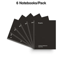 Thumbnail for Staples 1-Subject Notebook, 8