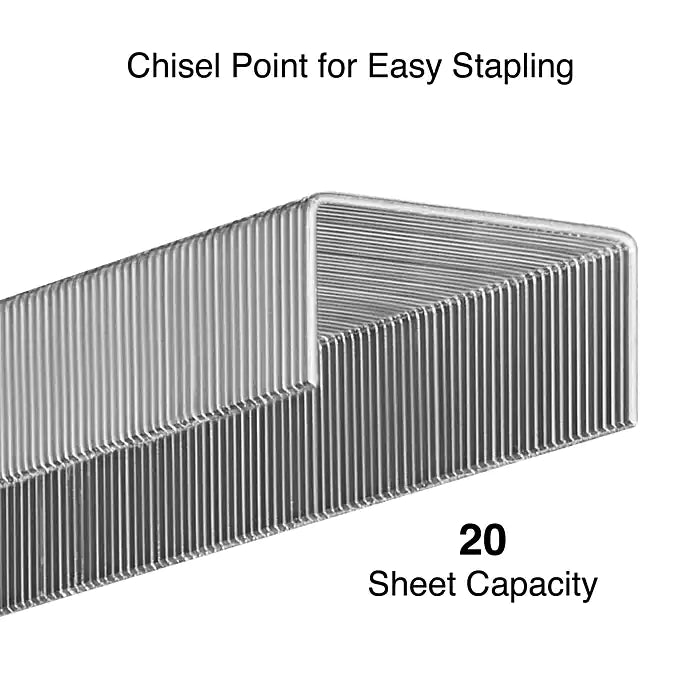 Staples Standard Staples, 1/4" Leg Length, 5000 /Box (TR58090)