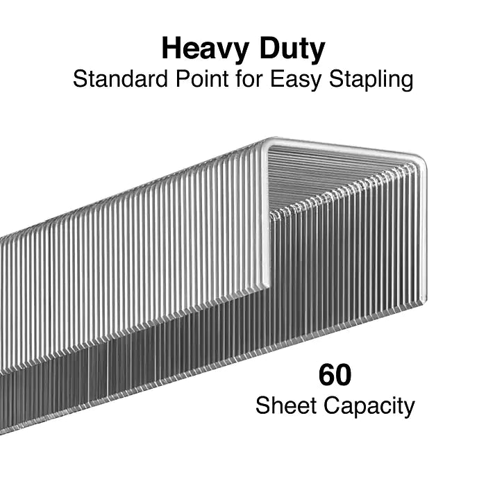 Staples High-Capacity Staples, 3/8" Leg Length, 5000/Box (TR58093)