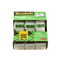 Thumbnail for Scotch® Magic™ Greener Invisible Tape with Refillable Dispenser, 3/4