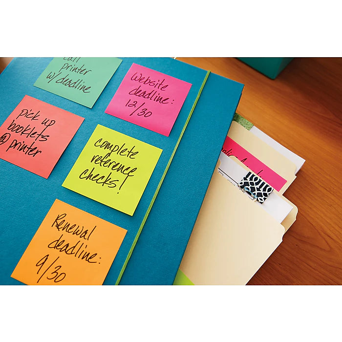 Post-it® Pop-up Notes, 3" x 3", Poptimistic Collection, 100 Sheets/Pad, 18 Pads/Cabinet Pack (R330-18CTCP)