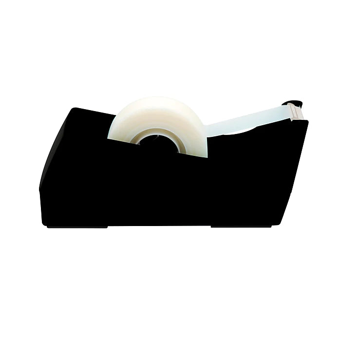 Scotch® Desktop Tape Dispenser, Black (MMMC38BK)