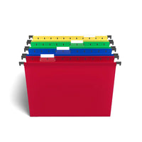 Thumbnail for Staples Hanging File Folders, 5-Tab, Letter Size, Assorted Colors, 20/Box (TR13324)