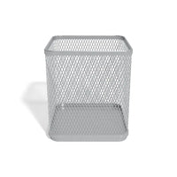 Thumbnail for TRU RED™ Stackable Wire Mesh Pencil Holder, Silver (TR57576)