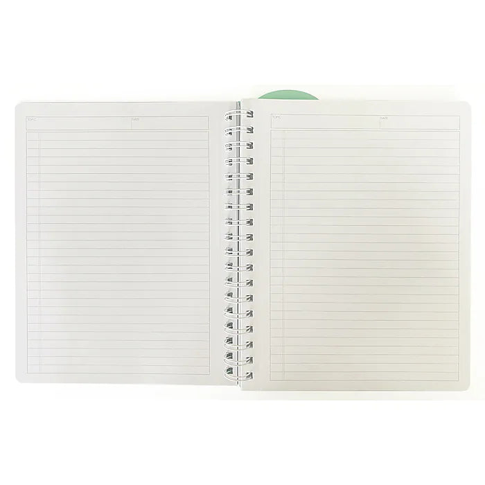 Carolina Pad Noted Premium Executive Notebook, 7.38" x 9.5", Lined, 100 Sheets, Assorted Colors (13008)