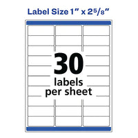 Thumbnail for Avery Waterproof Laser Permanent Address Labels, 1