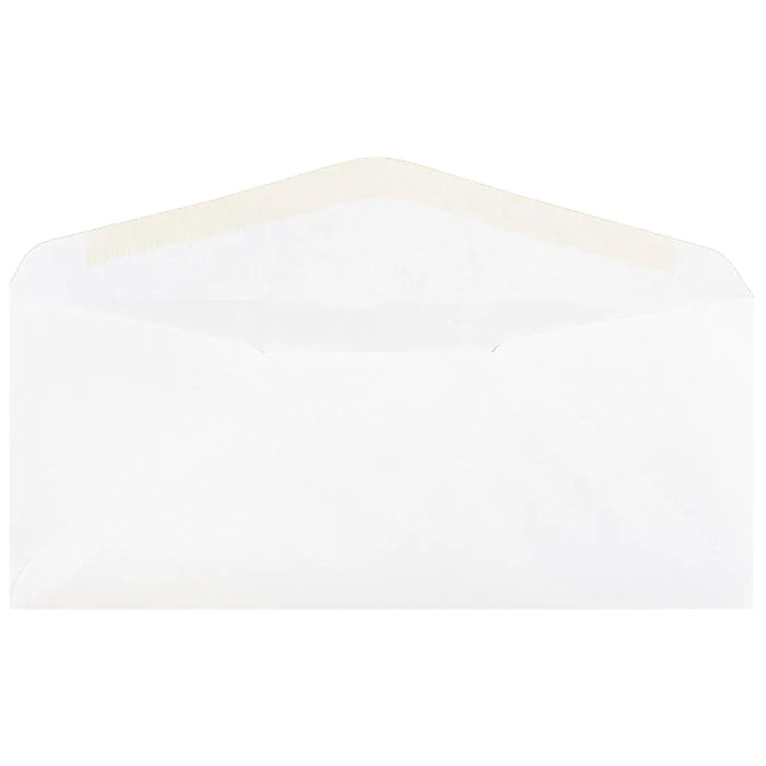 JAM Paper #11 Business Envelope, 4 1/2" x 10 3/8", White, 50/Pack (45179I)