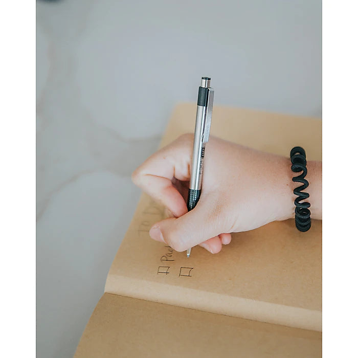 Zebra F-301 Retractable Ballpoint Pen, Fine Point, Black Ink, Dozen (ZEB27110)