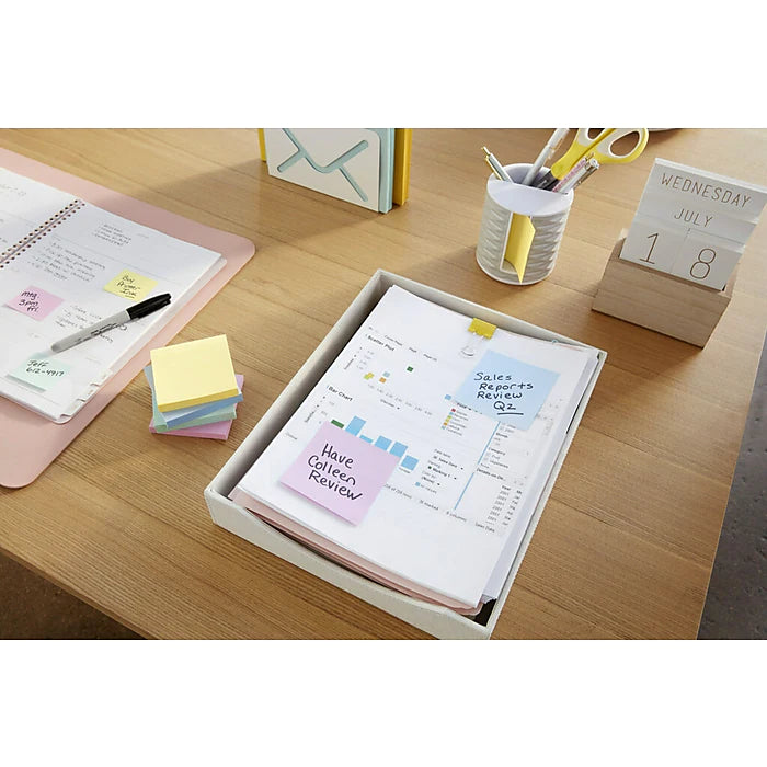 Post-it® Pop-up Notes, 3" x 3", Canary Yellow, 100 Sheets/Pad, 12 Pads/Pack (R330-YW)