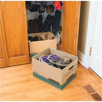 Bankers Box Stor/File™ Medium-Duty FastFold File Storage Boxes, Lift-Off Lid, Letter/Legal Size, Brown, 20/PK (1277008)
