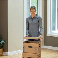 Bankers Box Stor/File™ Medium-Duty FastFold File Storage Boxes, Lift-Off Lid, Letter/Legal Size, Brown, 20/PK (1277008)