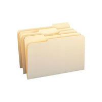 Thumbnail for Smead File Folders, 1/3-Cut Tab, Legal Size, Manila, 100/Box (15330)