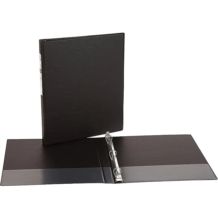 Avery Economy 1/2" 3-Ring Non-View Binder, Black (03201)