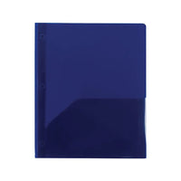 Thumbnail for Staples 2-Pocket Fasteners Folder, Navy (26389)