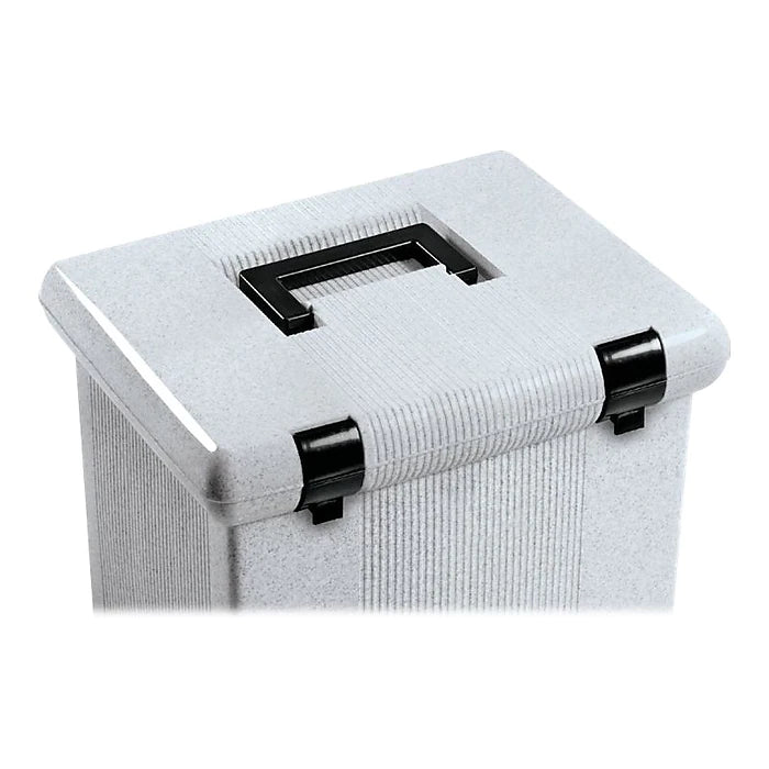 Pendaflex Hanging File Box, Letter Size, Granite (PFX 41747)