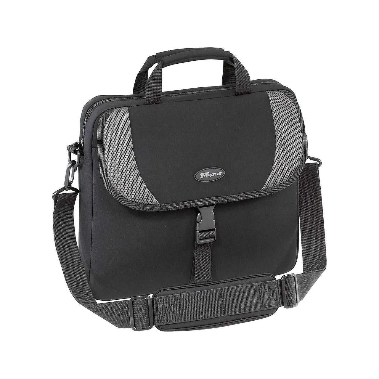 Targus Laptop Sleeve, Gray/Black Neoprene (CVR200)