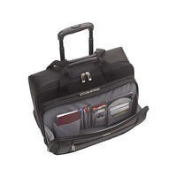 Solo New York Midtown Bryant Laptop Rolling Briefcase, Black Polyester (PT136-4)