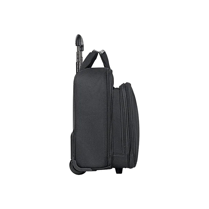 Solo New York Midtown Bryant Laptop Rolling Briefcase, Black Polyester (PT136-4)