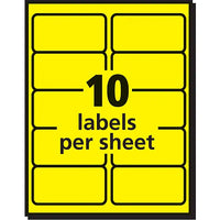 Thumbnail for Avery High Visibility Laser Shipping Labels, 2