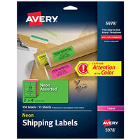 Thumbnail for Avery High Visibility Laser Shipping Labels, 2