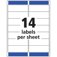 Thumbnail for Avery Matte Clear Address Labels, Sure Feed Technology, Laser, 1-1/3