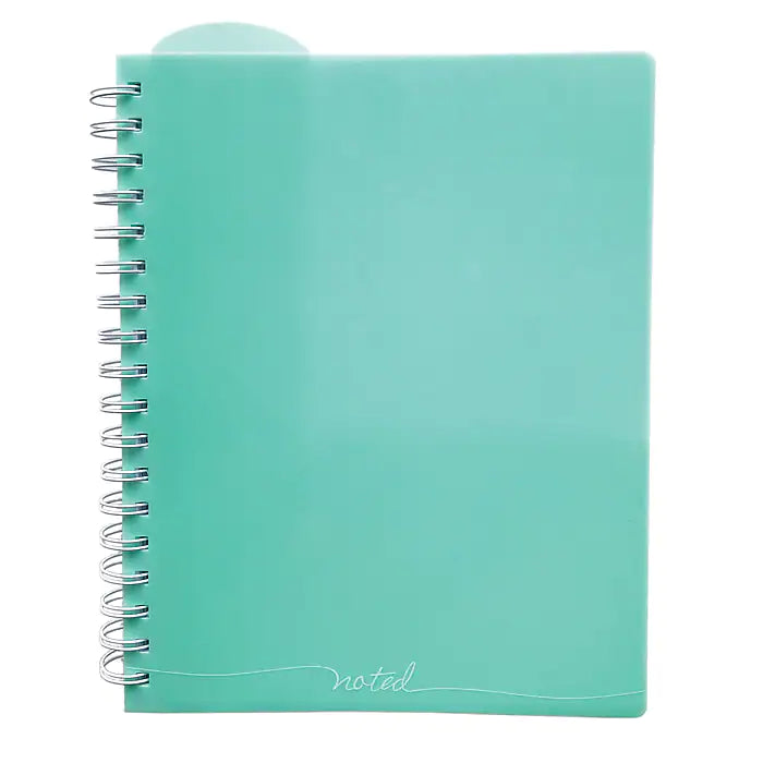 Carolina Pad Noted Premium Executive Notebook, 7.38" x 9.5", Lined, 100 Sheets, Assorted Colors (13008)